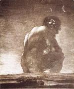 Francisco Goya The Giant Spain oil painting artist